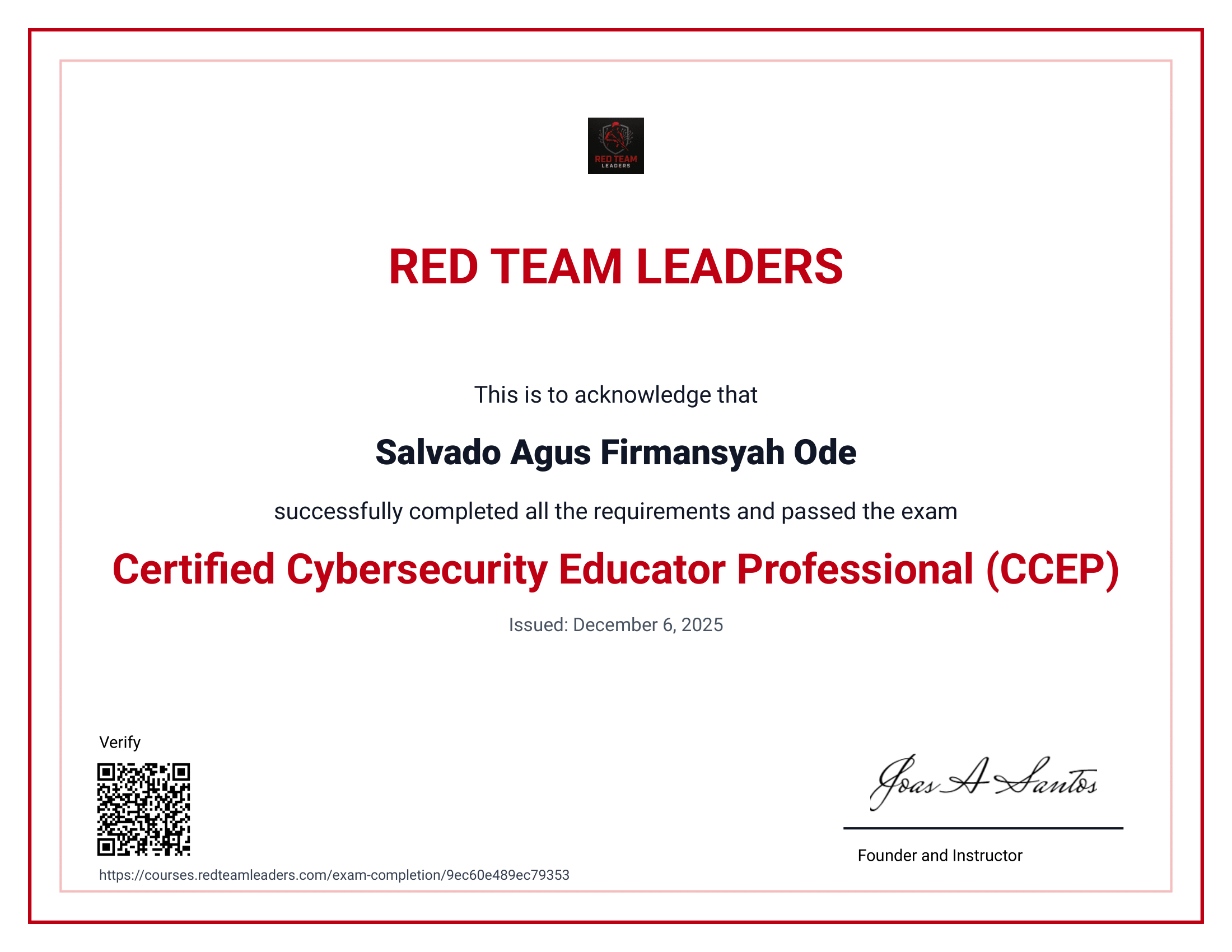 Cybersecurity Educator